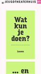 Mobile Screenshot of jeugdtheaterhuis.nl